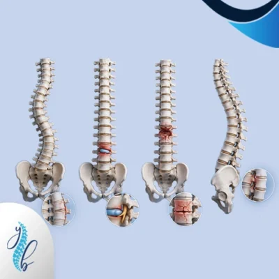 أنواع إصابات العمود الفقري