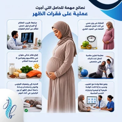 الحمل بعد عملية تثبيت الفقرات